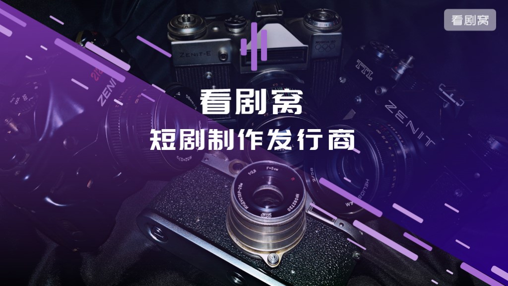 高端动态ppt案例（看剧窝）